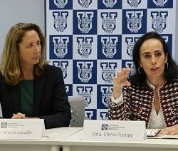 María Lacalle y Elena Postigo, presidenta y vicepresidenta del Congreso, explicaron el programa del evento que se celebrará del 8 al 10 de noviembre