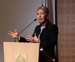 La profesora María Calvo