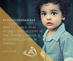 Una de las imágenes de la campaña vocacional de la diócesis de Avila