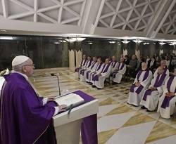«El estado habitual del cristiano debe ser el consuelo», palabra que el mundo elimina, dice el Papa