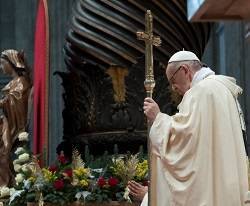 El Papa Francisco presidió la misa por la Epifanía del Señor en la basílica de San Pedro