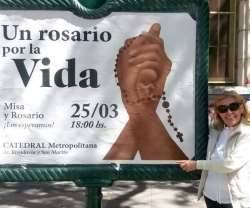 Defender la vida con oración y preparación y enlazados por Whatsapp: una campaña en Argentina
