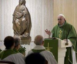 El Papa Francisco ha analizado los personajes del drama de San Juan Bautista en su homilía matinal en la Casa Santa Marta