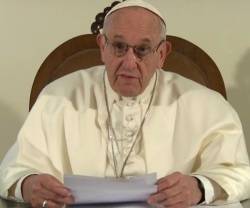 Videomensaje del Papa a la cumbre de gobiernos: «Espero que escuchen el grito de los pobres»