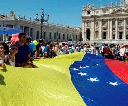 El Vaticano recibe a una delegación venezolana: pide una solución justa sin derramamiento de sangre