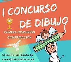 Las dominicas de Lerma proponen otro reto: un concurso de dibujo sobre la Comunión y Confirmación