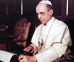 El Papa Pío XII fue el Pontífice que dirigió la Iglesia durante la II Guerra Mundial