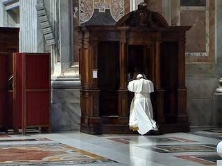 La confesión del Papa Francisco