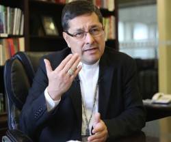 Alfonso García Miranda Guardiola es el portavoz de la Conferencia Episcopal de México