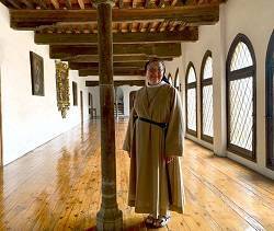 Isabel Carretero vive en el monasterio del Santo Sepulcro en Zaragoza