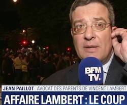 Jean Paillot ha conseguido grandes victorias jurídicas representando a los padres de Vincent Lambert.