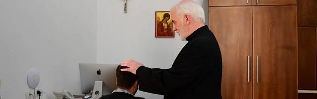 El padre Mcdonagh, exorcista del Patriarcado Latino de Jerusalén