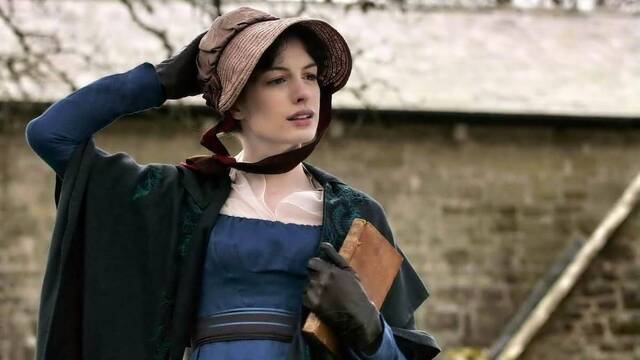 Anne Hathaway en 'La joven Jane Austen [Becoming Jane]' (2007), una película de Julian Jarrold sobre la propia vida sentimental de la escritora.
