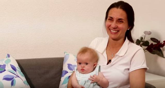 Con 3 hijos y embarazada del cuarto, síndrome de Down, enviudó: «Doy gracias por el don de la fe»
