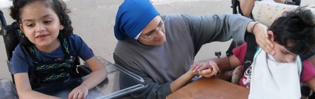 En Belén, donde Herodes mató a los niños inocentes, unas monjas salvan ahora a los discapacitados