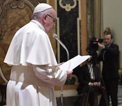 El Papa Francisco alentó a los misioneros a seguir anunciando el Evangelio