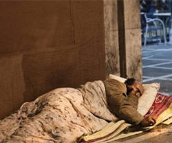 Hoy «Día de las personas sin hogar», en España hay más de 40.000: Caritas urge a tomar conciencia
