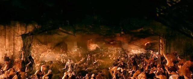 El infierno en 'Constantine', pelicula con Keanu Reeves.