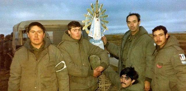 Soldados que combatieron en las Malvinas, agradecidos a la Virgen de Luján: salvó la vida de muchos