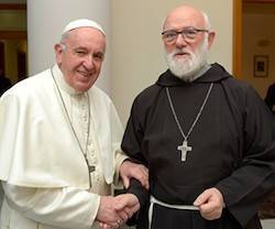 Celestino Aós ya era administrador apostólico de Santiago, ahora Francisco le confirma como arzobispo de la diócesis.