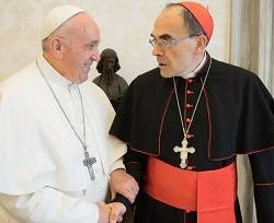 El cardenal Barbarin anuncia que pese a ser absuelto volverá a pedir al Papa que acepte su renuncia