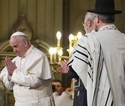 El Papa recuerda la persecución nazi a los judíos en Roma: «La Iglesia fue un espacio de asilo»