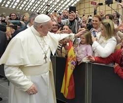 «El cansancio de pedir perdón es una enfermedad fea», proclama el Papa durante su catequesis semanal