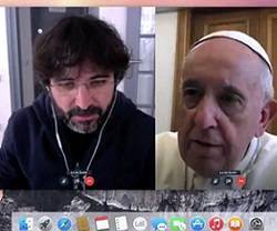 Jordi Évole, desde casa, ha contactado con el Papa Francisco para su programa especial del domingo sobre el coronavirus