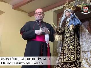 La despedida del obispo del Callao