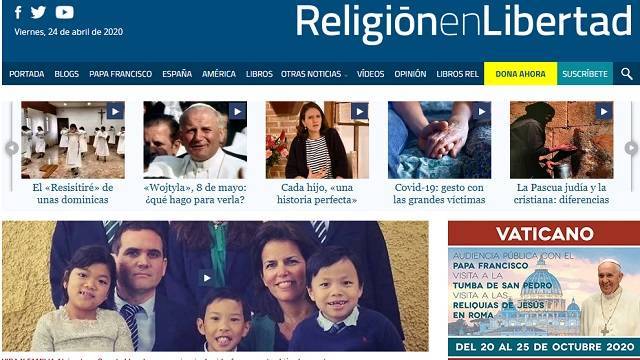 Religión en Libertad se mantiene como líder de la información religiosa en España: los 10 más leídos
