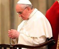 El Papa Francisco, unido a los santuarios del mundo, rezará un Rosario para el fin de la pandemia