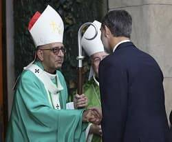 Felipe VI da el pésame por los sacerdotes fallecidos y agradece la gran labor que realiza la Iglesia