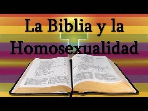 ¿Qué dice la Biblia sobre la homosexualidad?