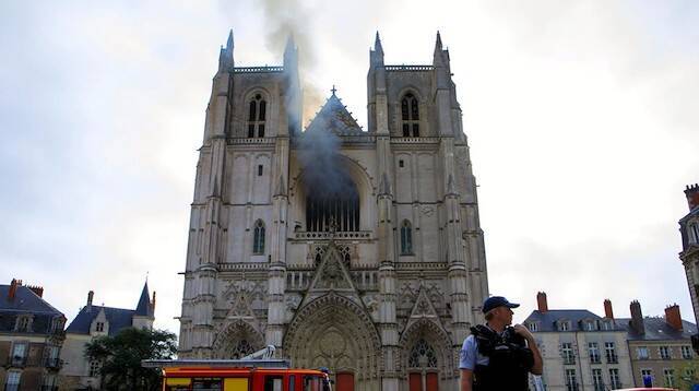 El primer detenido por incendiar la catedral de Nantes sí era culpable y ha terminado confesando