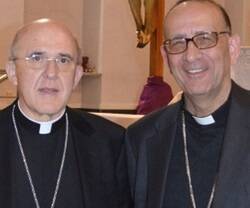 El Papa recibe juntos a los cardenales Omella y Osoro dos días antes del encuentro oficial con ellos