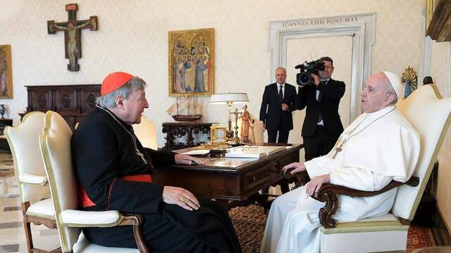 El cardenal Pell confiesa sus viejas dificultades con la doctrina del infierno y qué le hizo cambiar