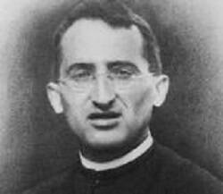 El sacerdote Mario Ciceri, fallecido en 1945