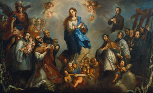 Doce santos nos hablan sobre la Inmaculada Concepción de María.