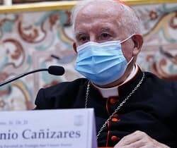 El cardenal Cañziares, en una conferencia