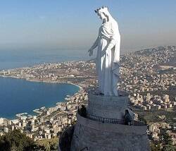 Nuestra Señora del Líbano, en Harissa
