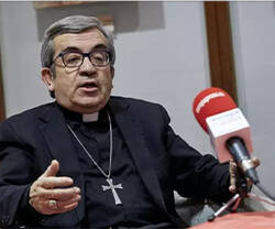 Monseñor Luis Argüello, secretario general de la Conferencia Episcopal Española