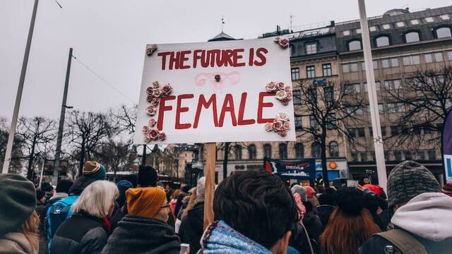 Manifestación feminista.