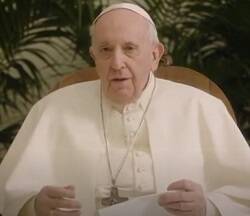 El Papa ha participado en esta jornada vía online