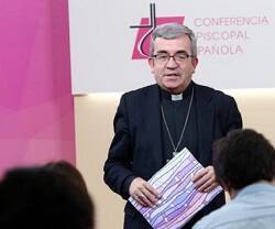 Luis Argüello, portavoz de la Conferencia Episcopal Española desde 2018