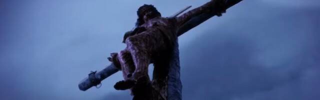 Cristo Crucificado en La Pasión de Mel Gibson.