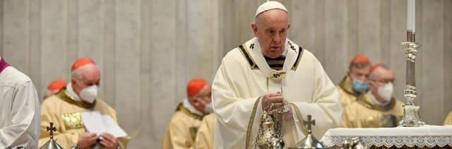 El Papa Francisco, en la misa crismal
