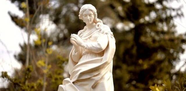 La imagen peregrina de Madre Ven, una Inmaculada