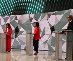 Candidatos a presidir la región de Madrid en las elecciones del 4 de mayo de 2021, en el único debate televisado