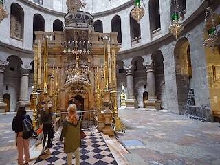Fascinante visita al Santo Sepulcro