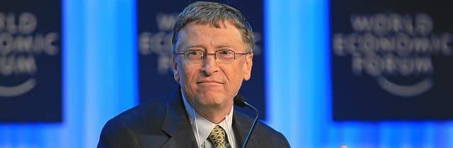 Bill Gates en Davos